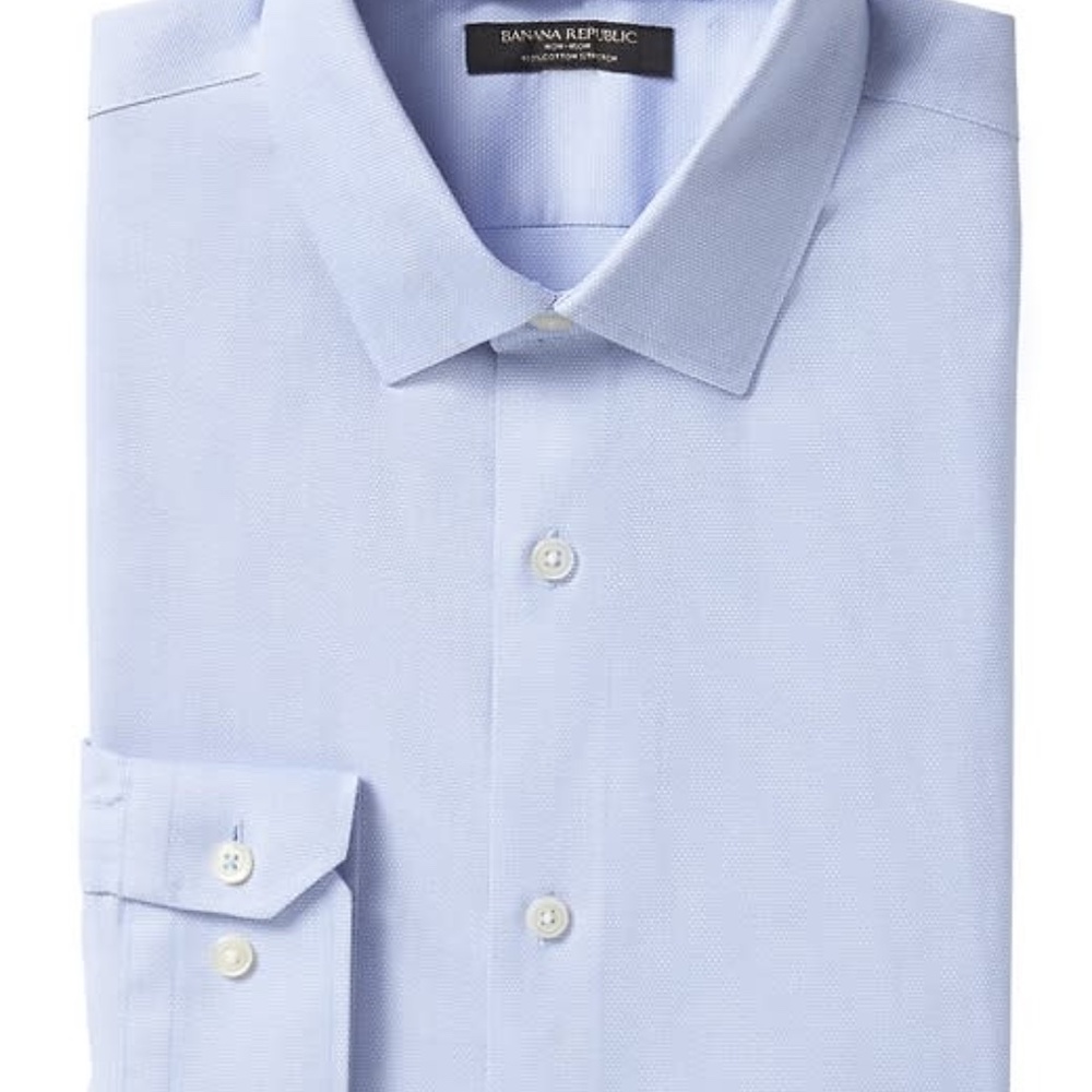 3 Banana Republic Grant (Slim) Fit Dress Shirts - Small - Unworn - With Tags